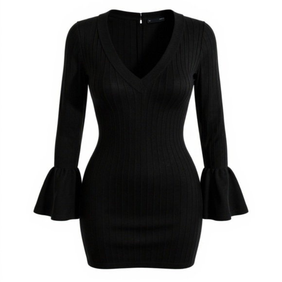 Women’s New York & Company Black Dress   - Picture 12 of 15